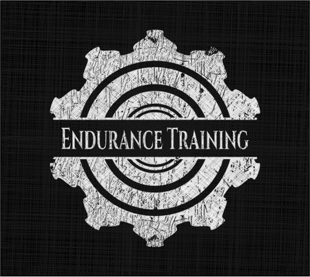 Endurance Training written on a blackboard