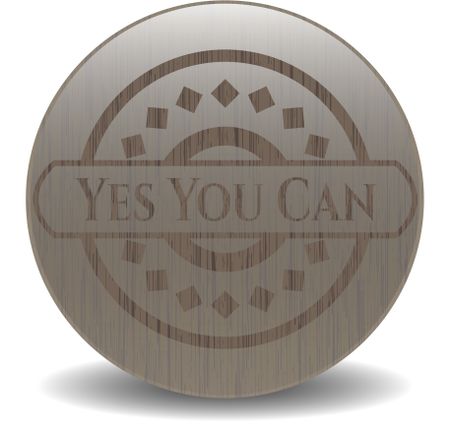 Yes You Can wooden emblem