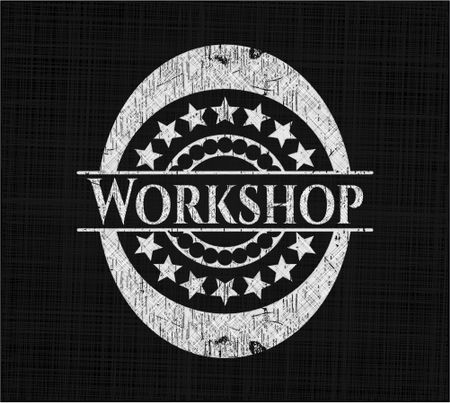 Workshop on chalkboard