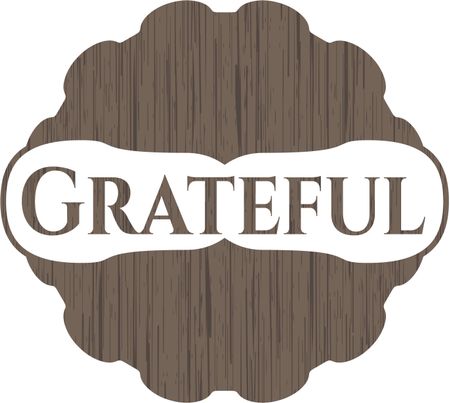 Grateful wood signboards