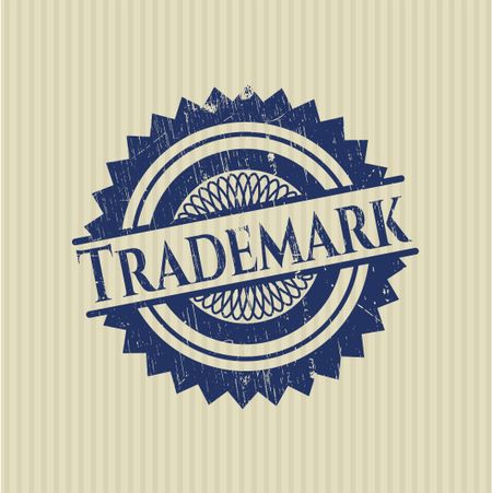 Trademark rubber texture