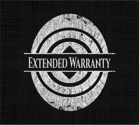 Extended Warranty on chalkboard