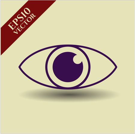 Eye icon or symbol