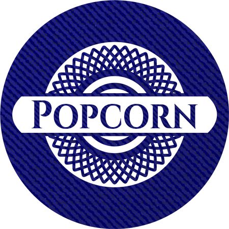 Popcorn with jean texture