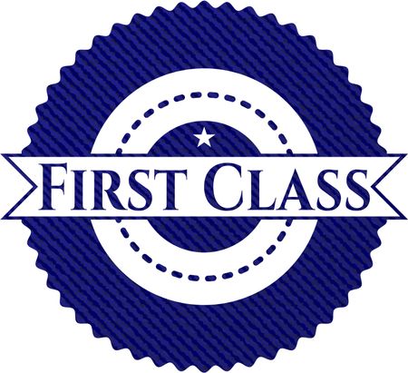 First Class jean background