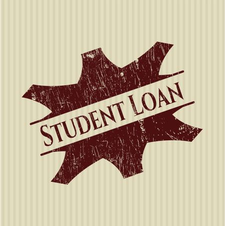 Student Loan rubber texture