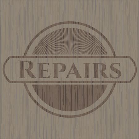 Repairs wood signboards