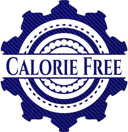 Calorie Free with denim texture