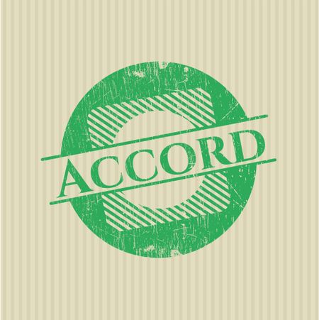 Accord rubber grunge texture seal