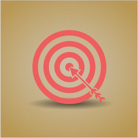 Target (Business) vector icon