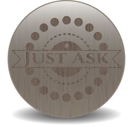 Just Ask wood emblem
