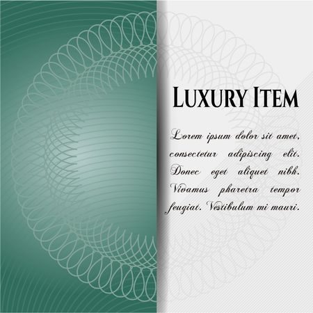 Luxury Item poster