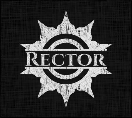Rector chalk emblem