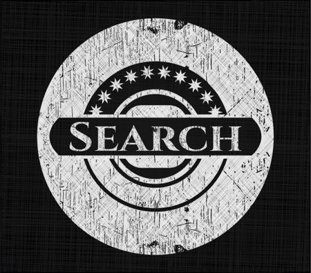Search chalk emblem