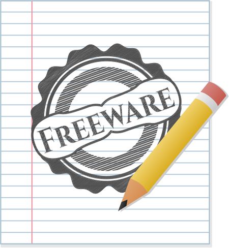 Freeware pencil emblem