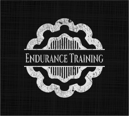 Endurance Training chalkboard emblem