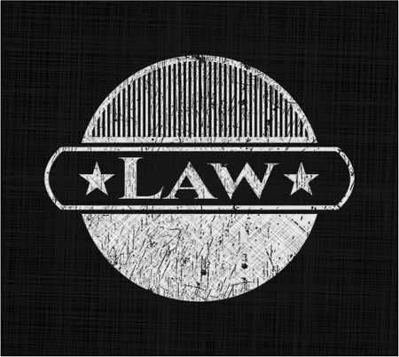 Law chalk emblem