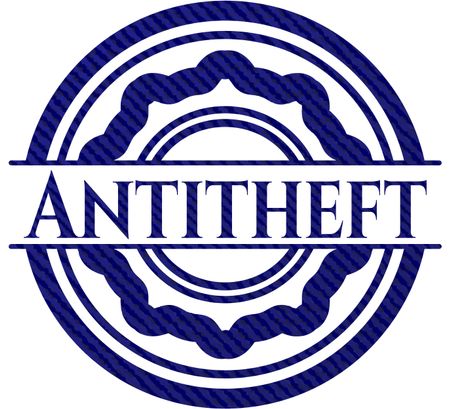 Antitheft with jean texture