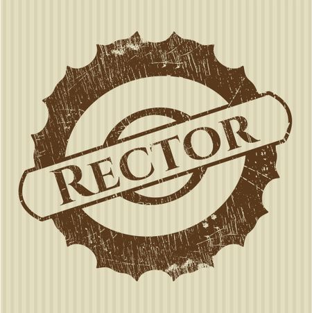 Rector grunge stamp