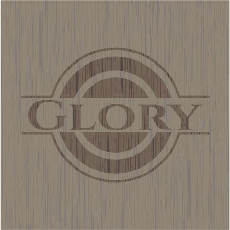 Glory retro wood emblem