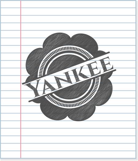 Yankee pencil emblem