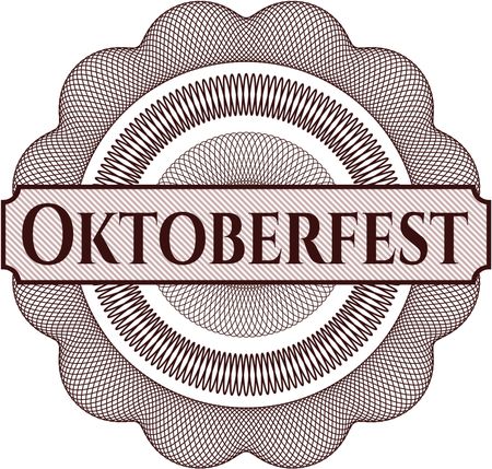 Oktoberfest abstract rosette