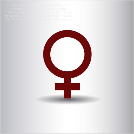 female icon vector symbol flat eps jpg app web concept website