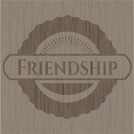 Friendship realistic wood emblem