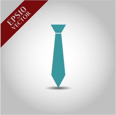 necktie icon vector symbol flat eps jpg app web concept website