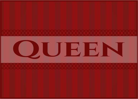Queen card