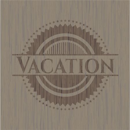 Vacation wooden signboards