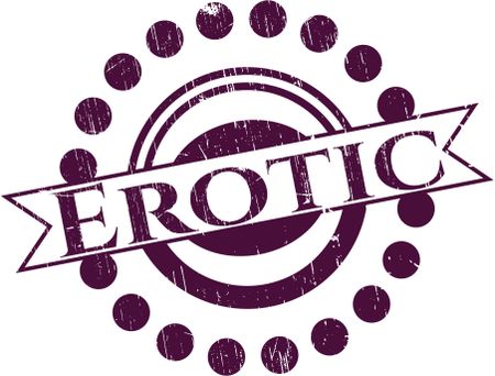 Erotic with rubber seal texture