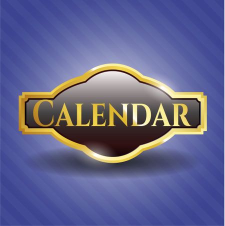 Calendar gold badge