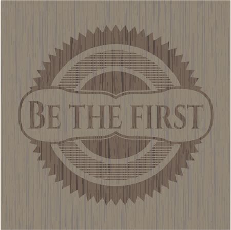 Be the first retro style wood emblem