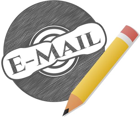 Email penciled