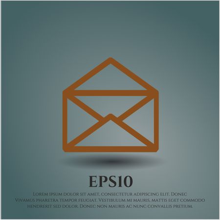 Envelope icon or symbol