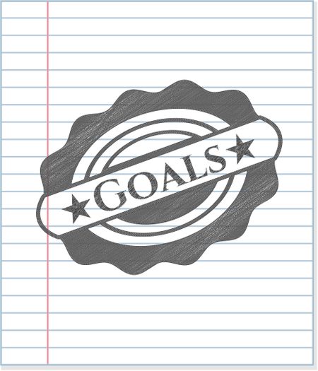 Goals pencil effect