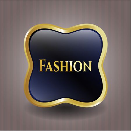 Fashion golden badge