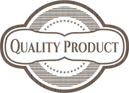 Quality Product vintage wood emblem