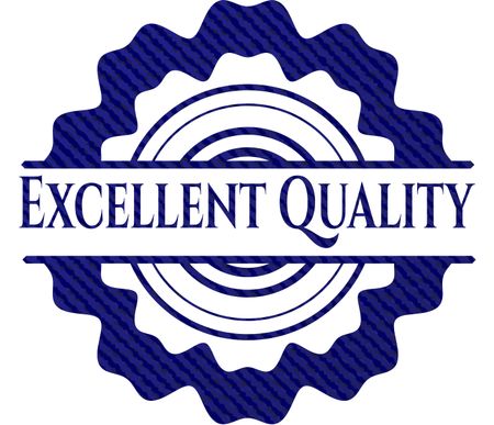 Excellent Quality emblem with jean high quality background