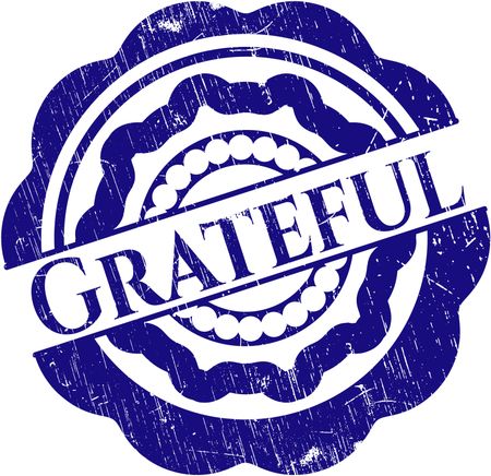 Grateful rubber grunge texture seal