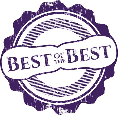 Best of the Best rubber stamp