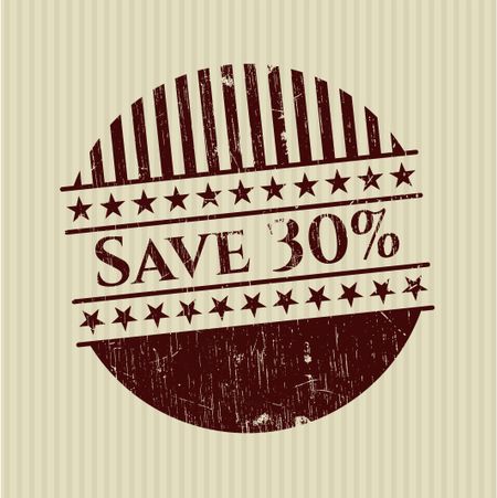 Save 30% rubber grunge texture seal