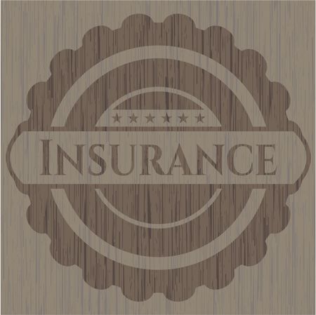 Insurance wooden signboards