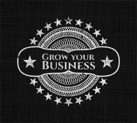 Grow your Business written on a chalkboard