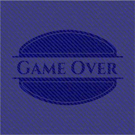Game Over jean background