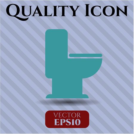 wc toilet icon vector symbol flat eps jpg app web concept