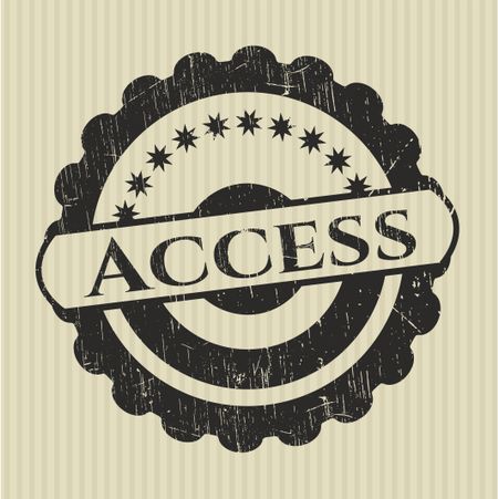 Access rubber grunge texture seal