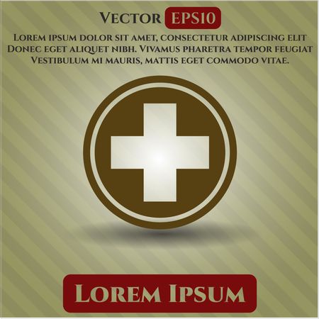 medicine icon vector symbol flat eps jpg app web concept website