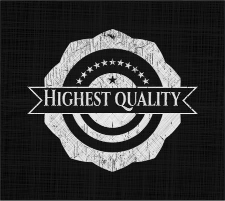 Highest Quality chalkboard emblem